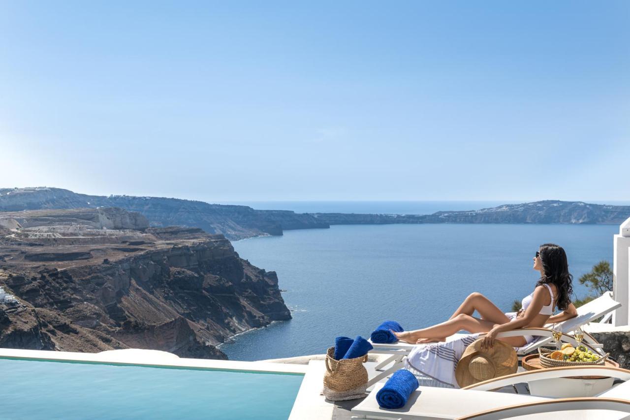 Mythical Blue Luxury Suites (Adults Only) Fira  Exterior foto