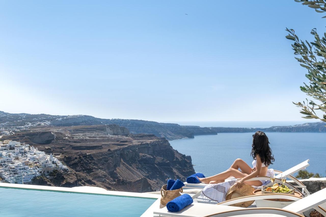 Mythical Blue Luxury Suites (Adults Only) Fira  Exterior foto