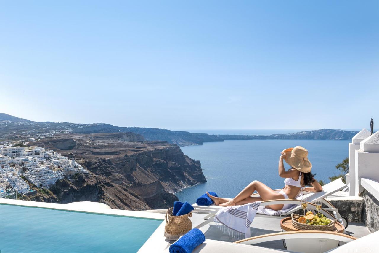 Mythical Blue Luxury Suites (Adults Only) Fira  Exterior foto